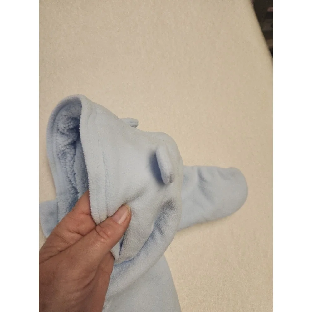 Old‎ Navy Baby Bunting Fleece Suit 0-3 Months Navy Blue Warm